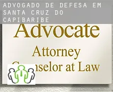 Advogado de defesa em  Santa Cruz do Capibaribe