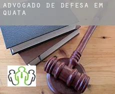 Advogado de defesa em  Quatá