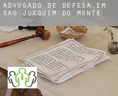 Advogado de defesa em  São Joaquim do Monte