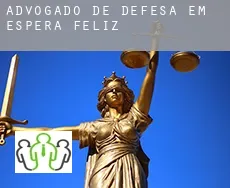 Advogado de defesa em  Espera Feliz