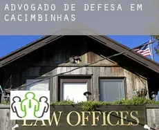 Advogado de defesa em  Cacimbinhas