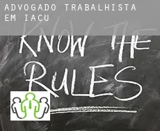 Advogado trabalhista em  Iaçu