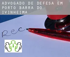 Advogado de defesa em  Pôrto Barra do Ivinheima