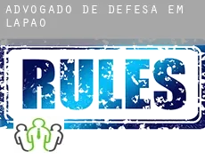 Advogado de defesa em  Lapão