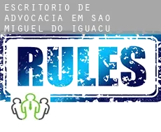 Escritório de advocacia em  São Miguel do Iguaçu