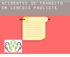 Acidentes de trânsito  em  Lençóis Paulista