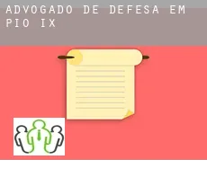 Advogado de defesa em  Pio IX